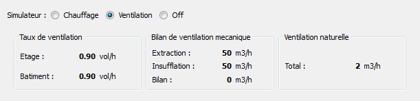 Bilans
                  ventilation